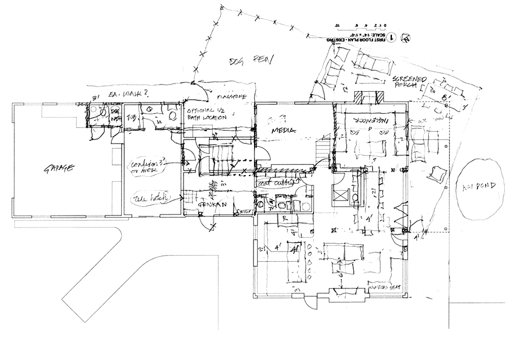 CAD drawing for UK construction