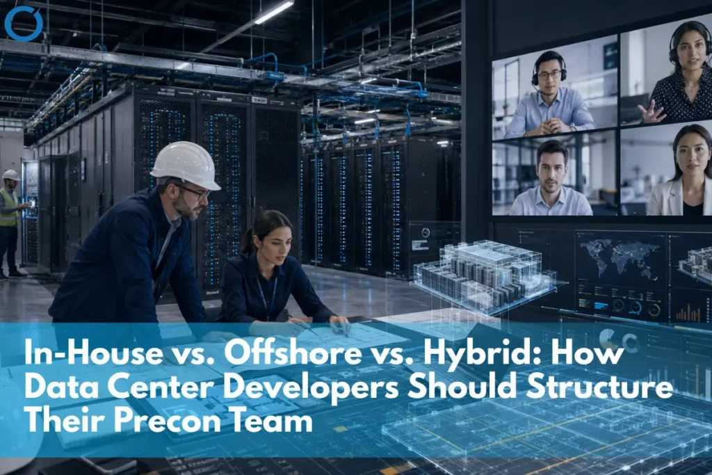 data center preconstruction team structure