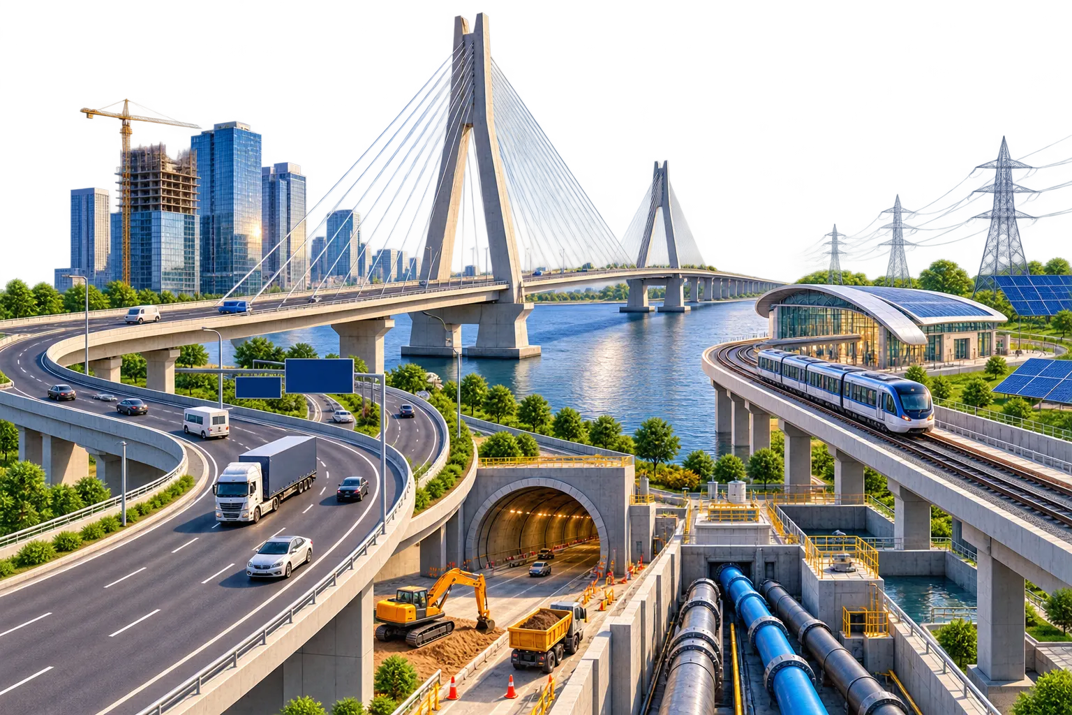 Infrastructure construction sector