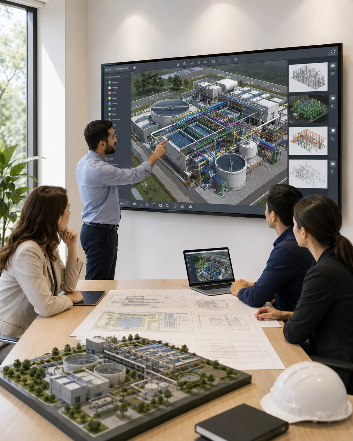 Environmental BIM workflow and multidisciplinary process coordination review
