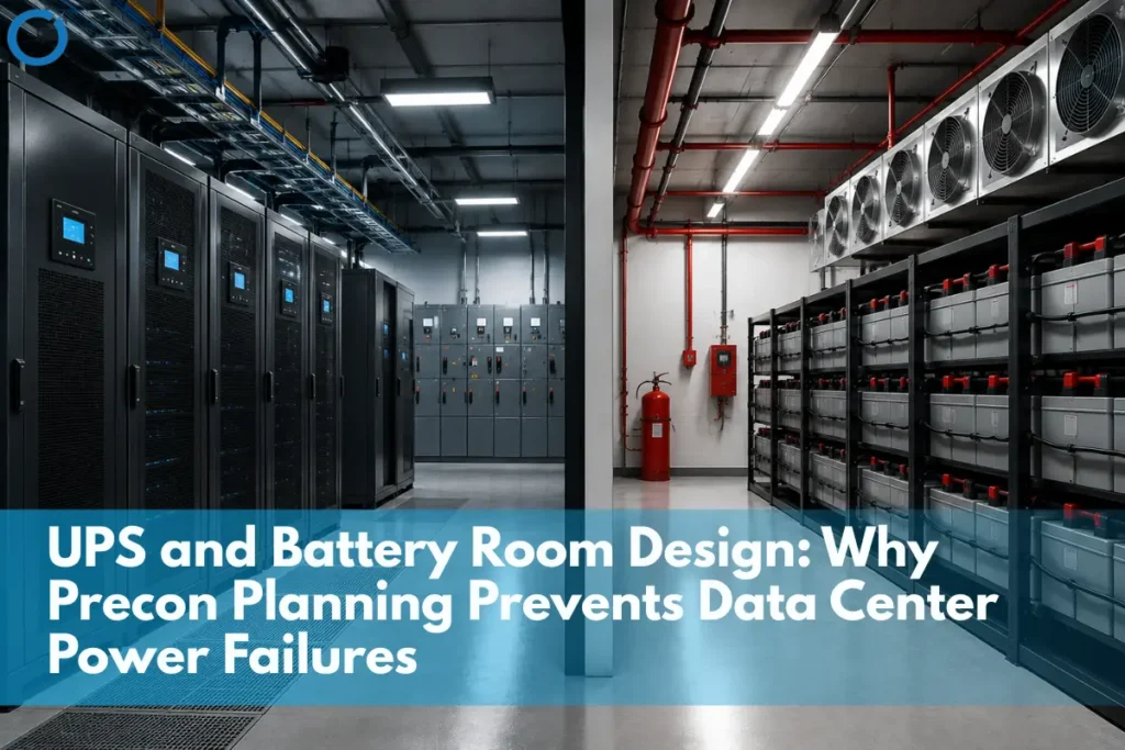 UPS battery room precon planning data center
