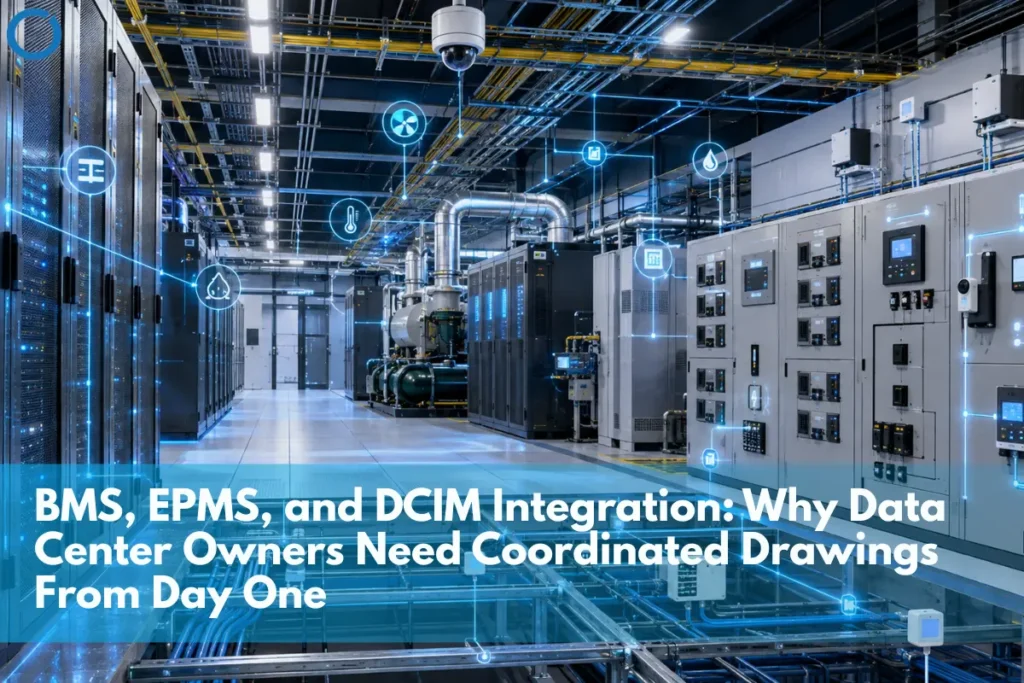BMS EPMS DCIM coordinated drawings data center