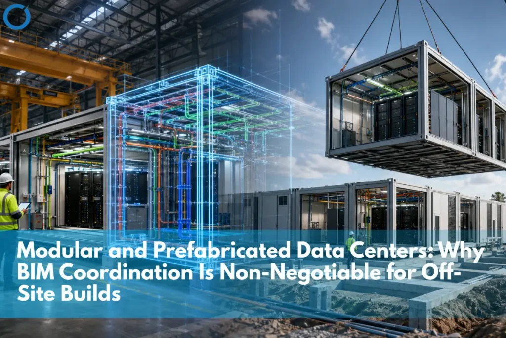 modular prefab data center BIM coordination
