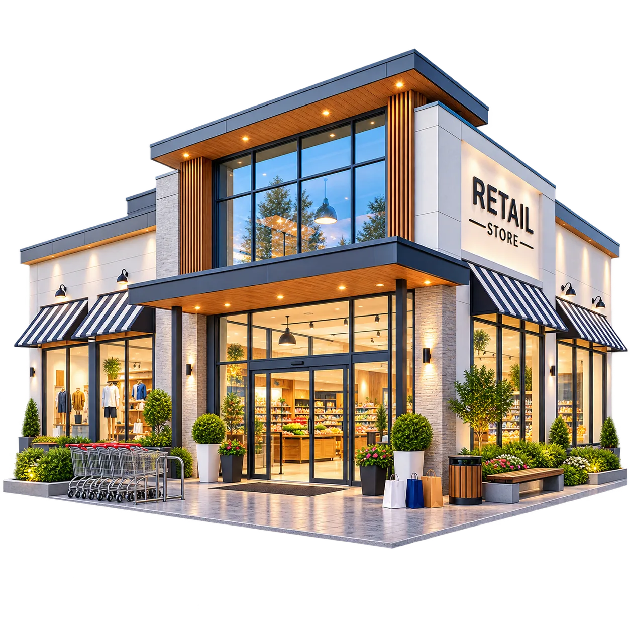Retail construction sector
