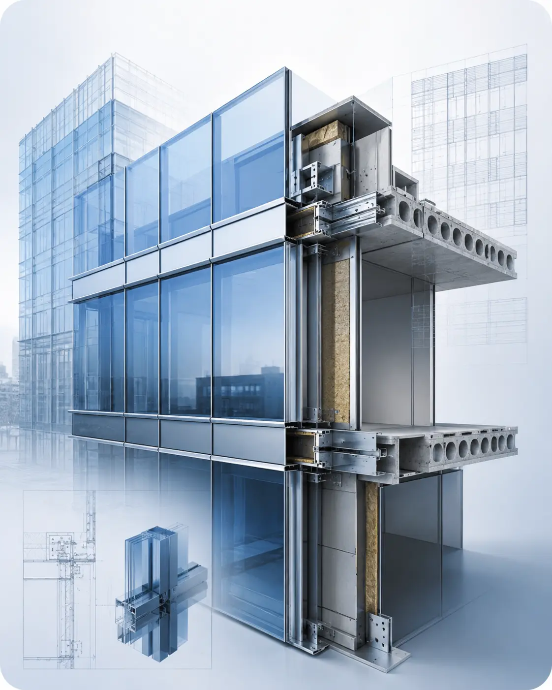 Facade BIM workflow showing model development review coordination and project documentation