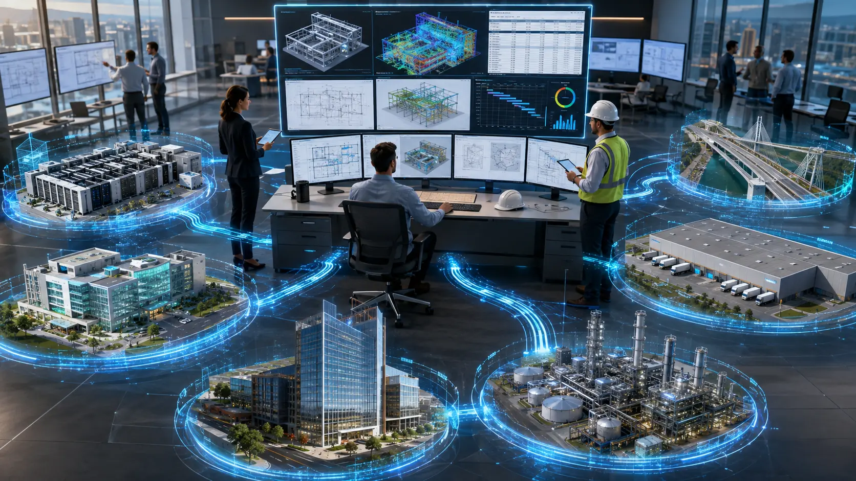 Digital preconstruction workflow across construction project sectors