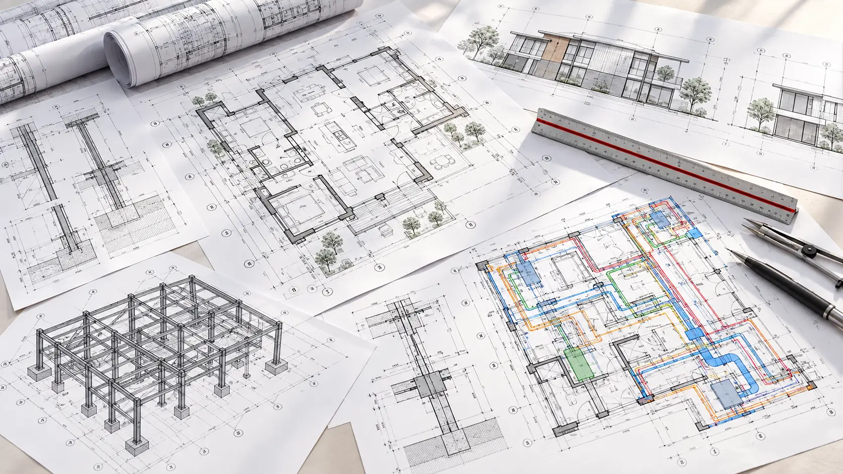 CAD drawing support for large construction and infrastructure projects in Montreal