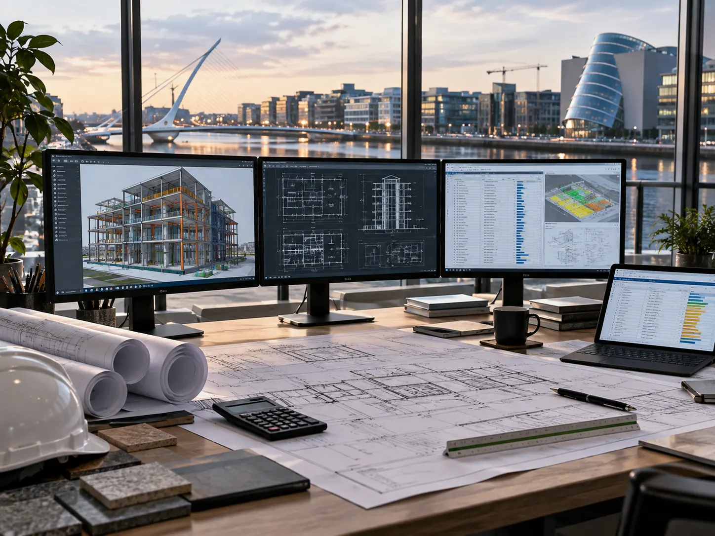 Preconstruction services for BIM CAD estimating takeoff and documentation in Ireland