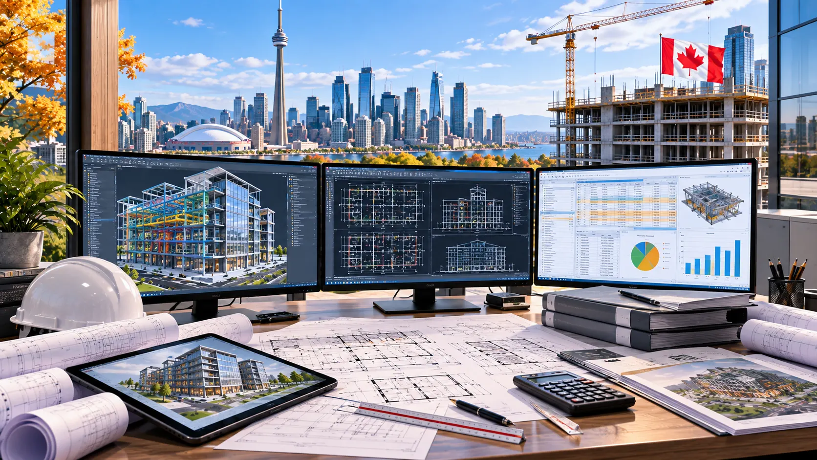 Preconstruction services supporting BIM CAD estimating and construction documentation in Canada