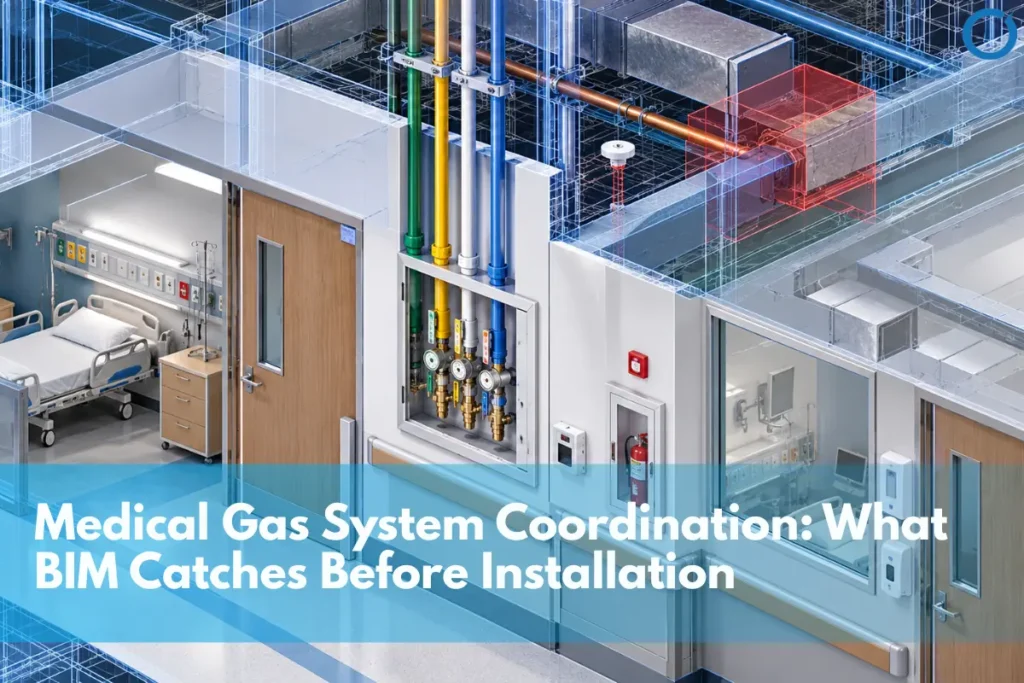 medical gas system BIM coordination