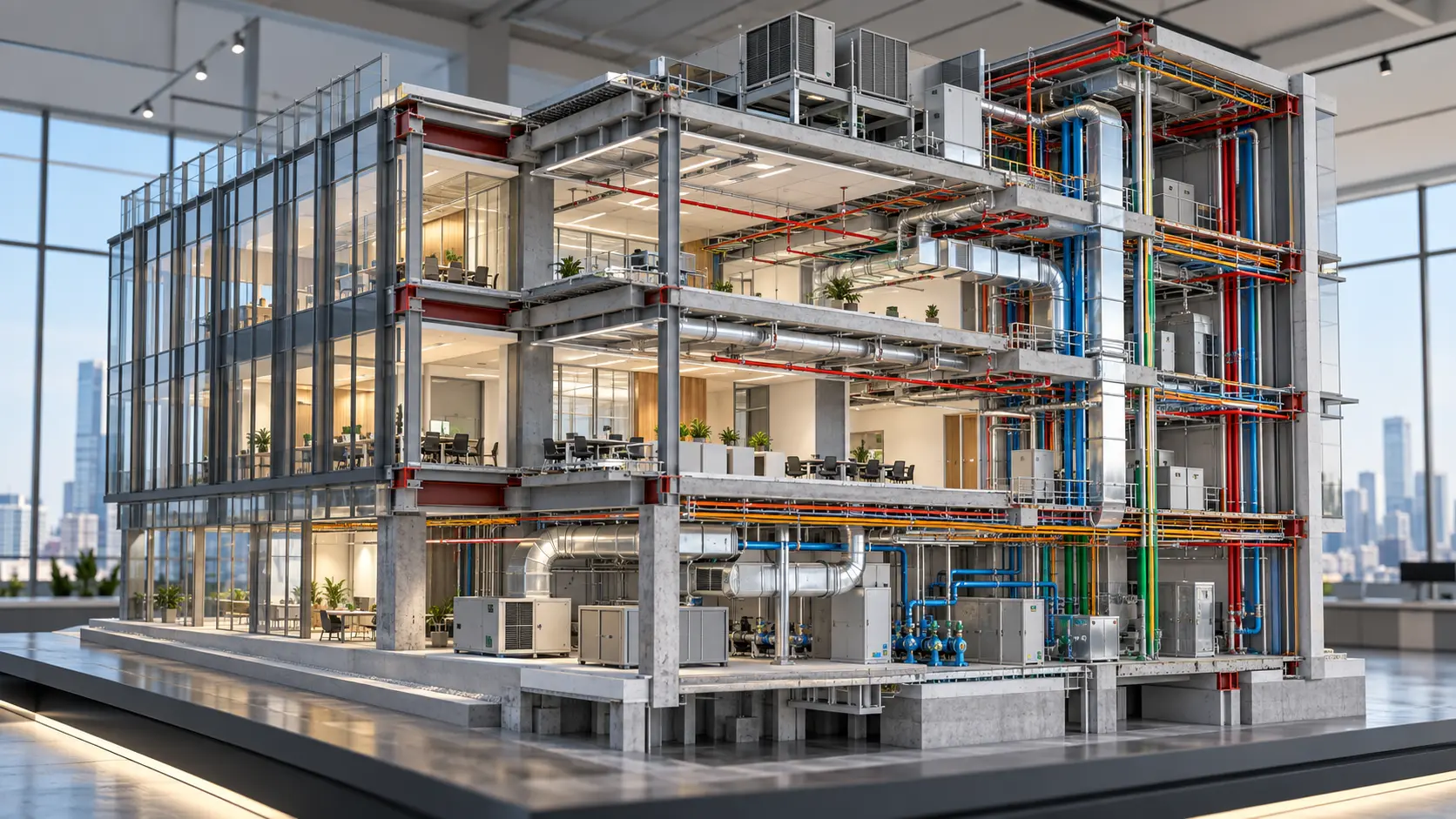 Architectural structural and MEP BIM coordination workflow for Manchester construction projects