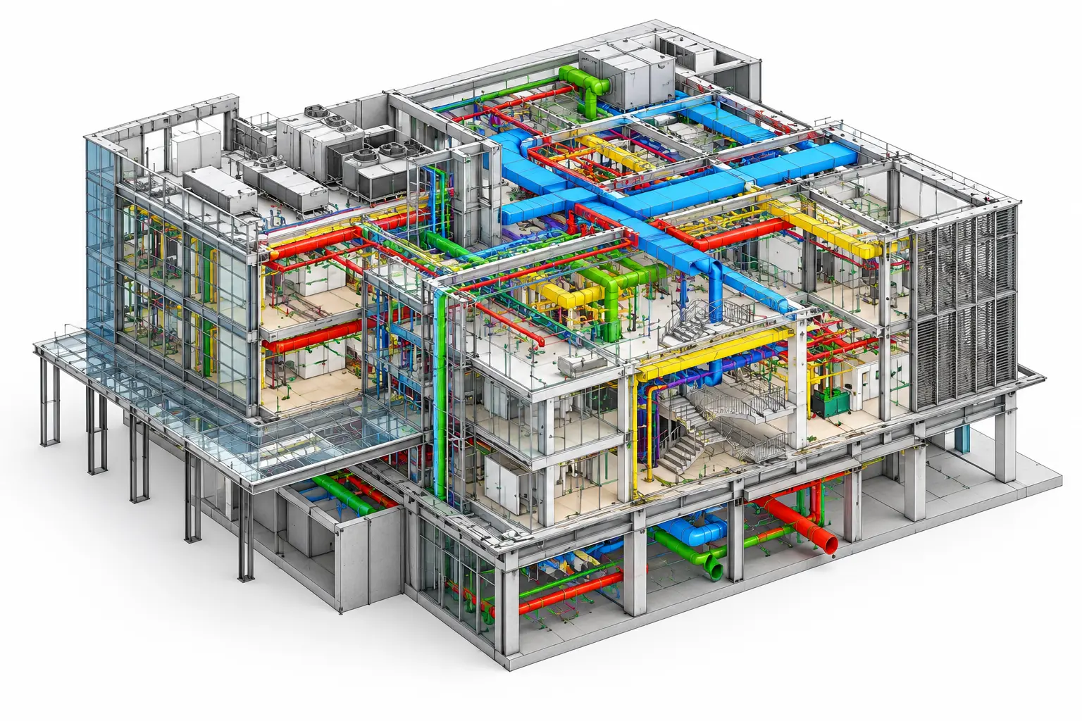 Birmingham BIM modeling and coordination for architectural structural and MEP project systems