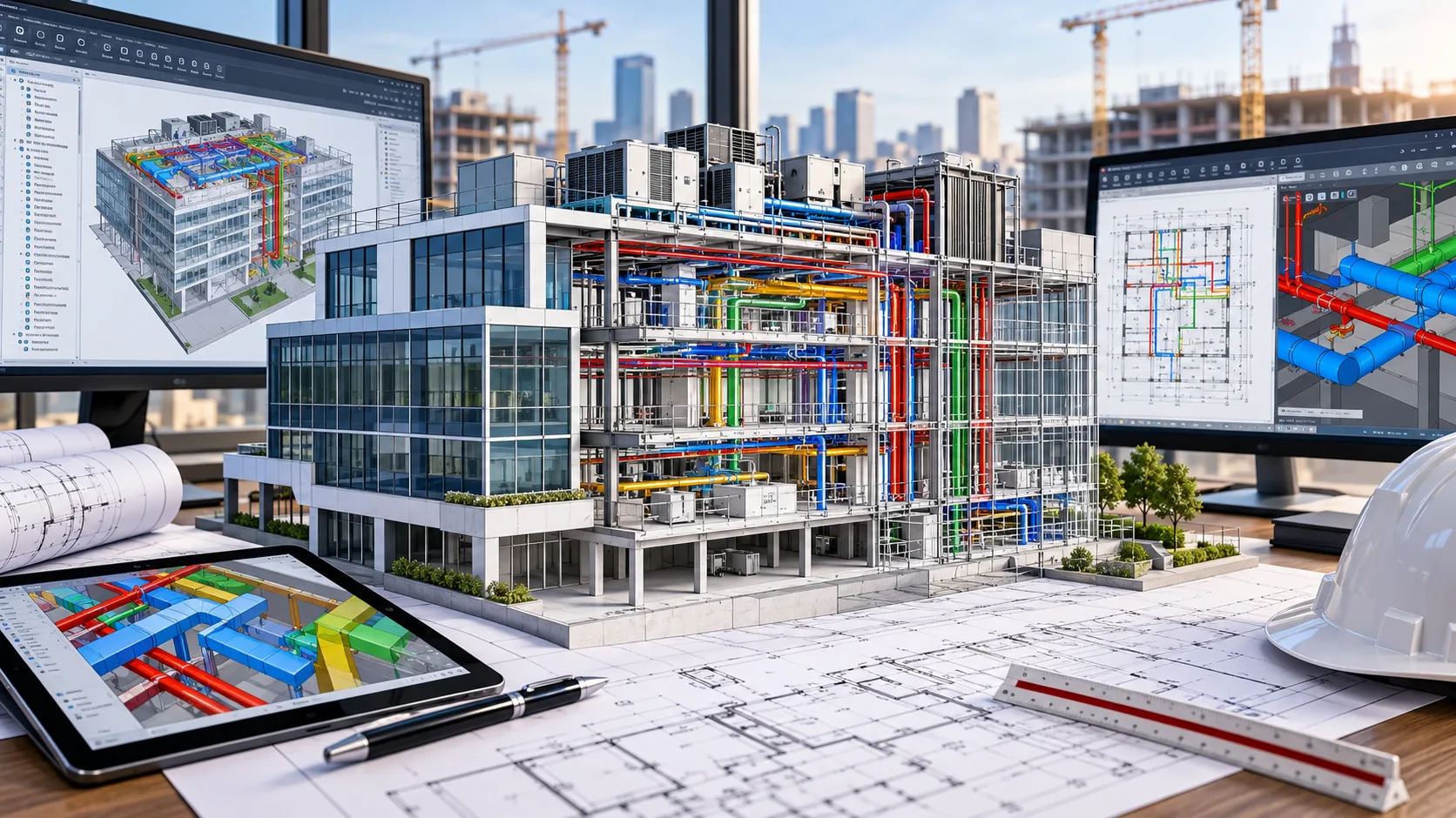 BIM modelling and construction coordination support for Liverpool regeneration and building projects