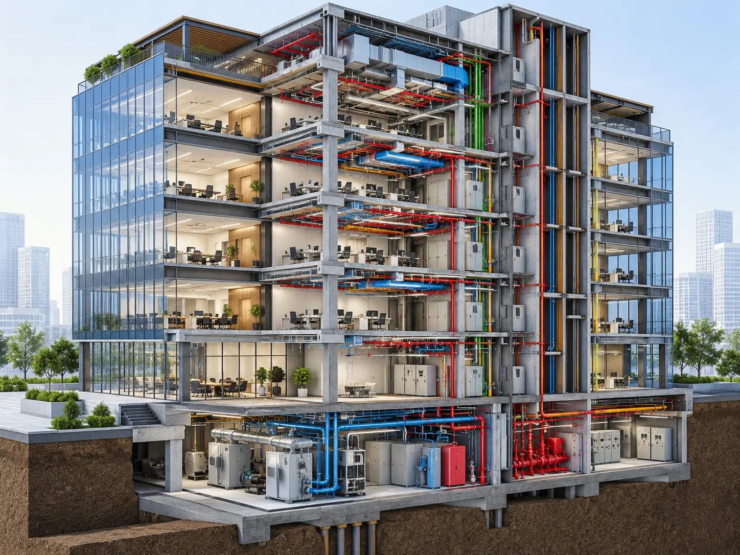 BIM modelling and building services coordination for Newcastle construction projects