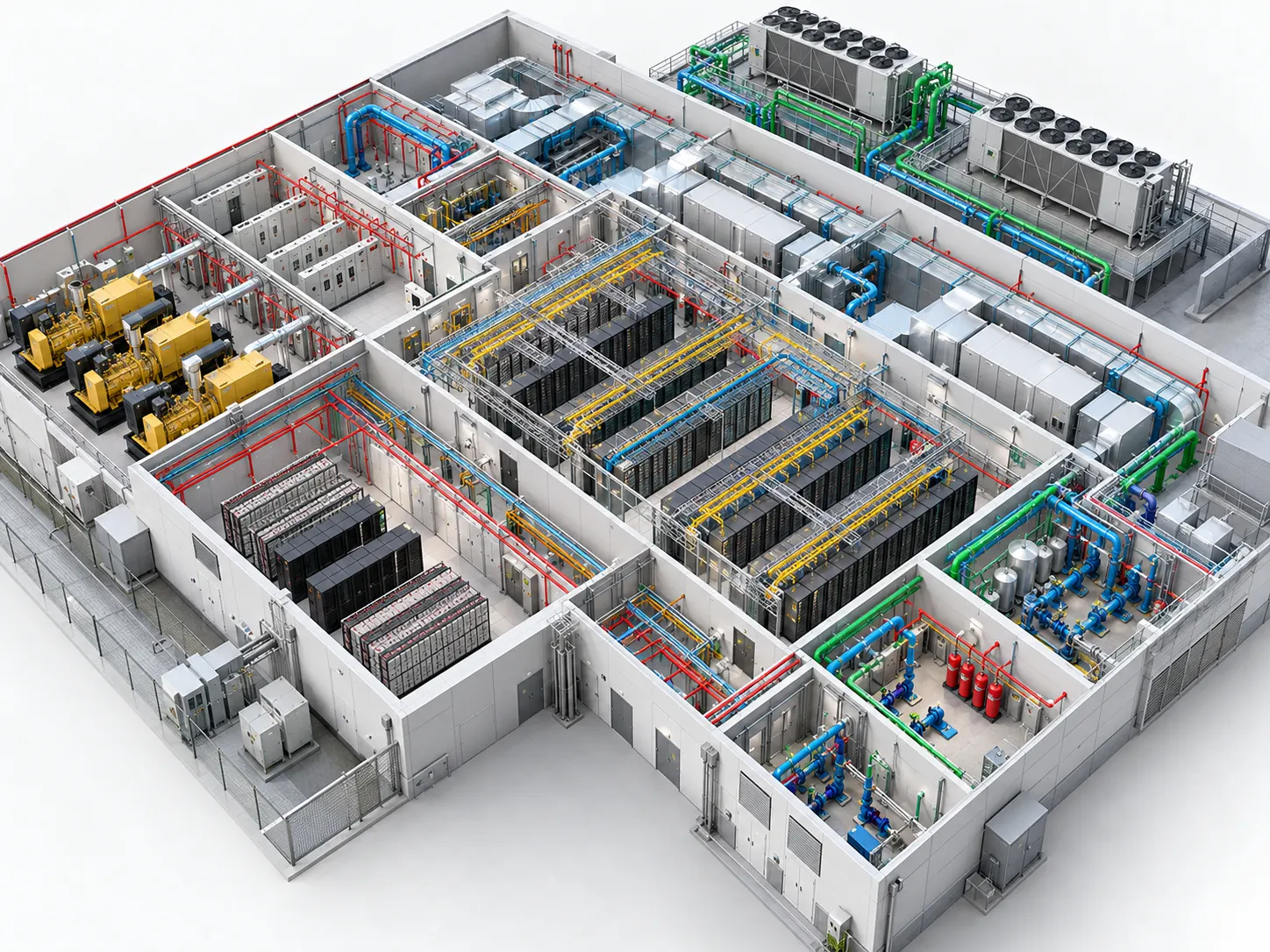 Technical drawing used in preparation for Sheffield industrial BIM modeling and M&E coordination