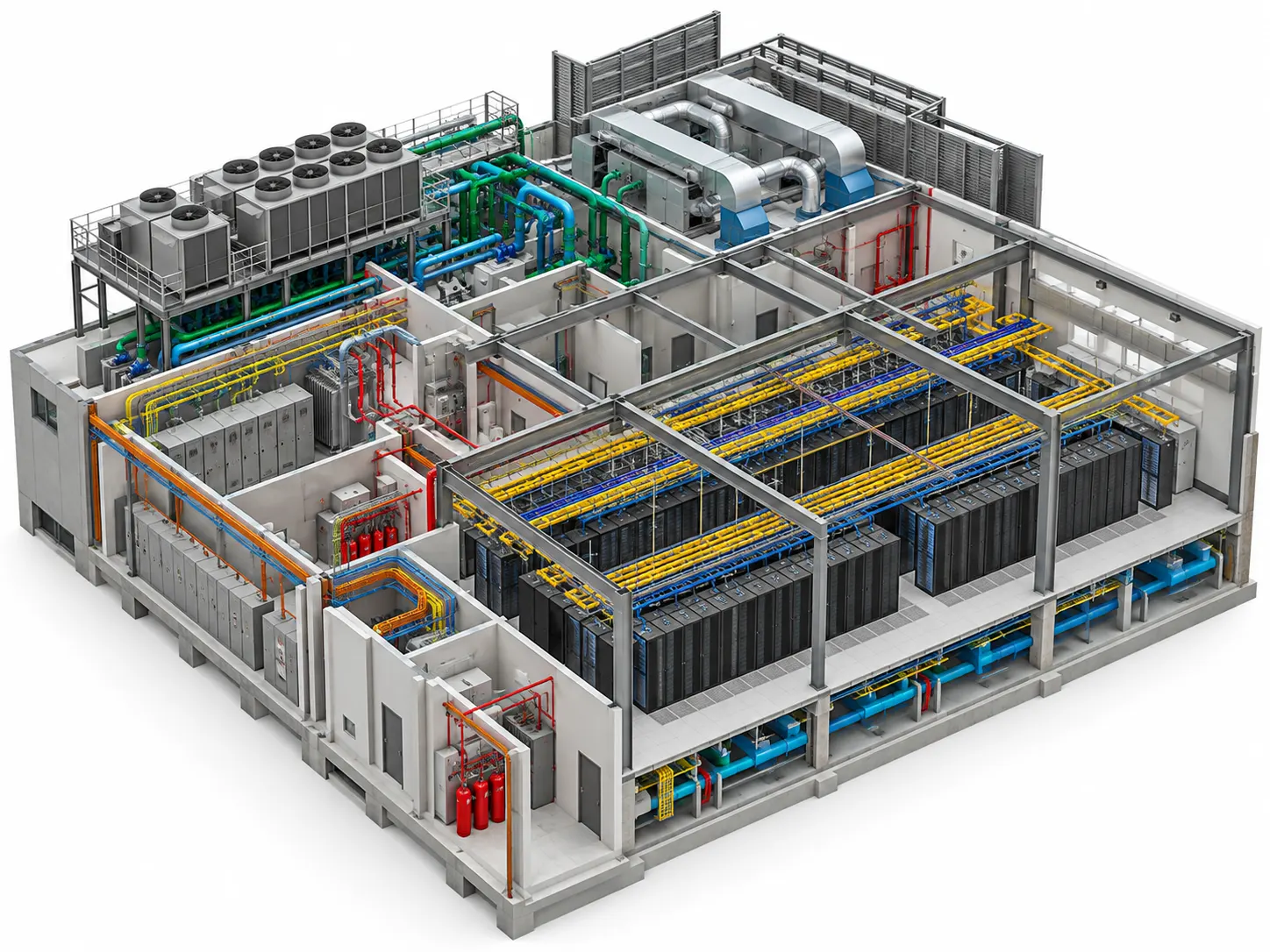 BIM coordination workflow reviewing architectural structural and MEP models for a Washington project